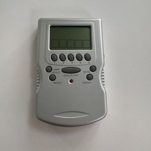 Vintage Casino 7 In 1 Games Hand Held Electronic Game With FM Radio *tested - Picture 2 of 5